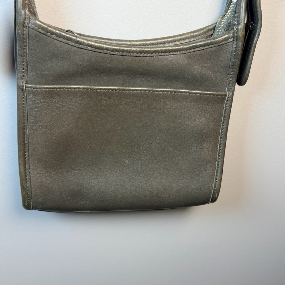 Coach Vintage Legacy Small Zip F9N 9997 Gray Silver Hardware original Hangtag - Picture 6 of 16